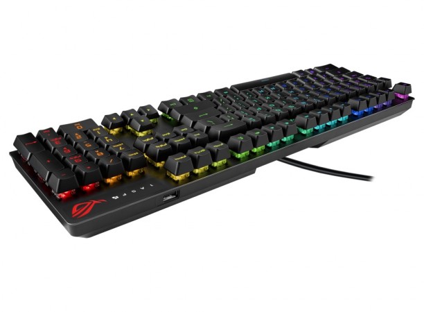 Tastierë Asus ROG Strix Scope RX, e zezë