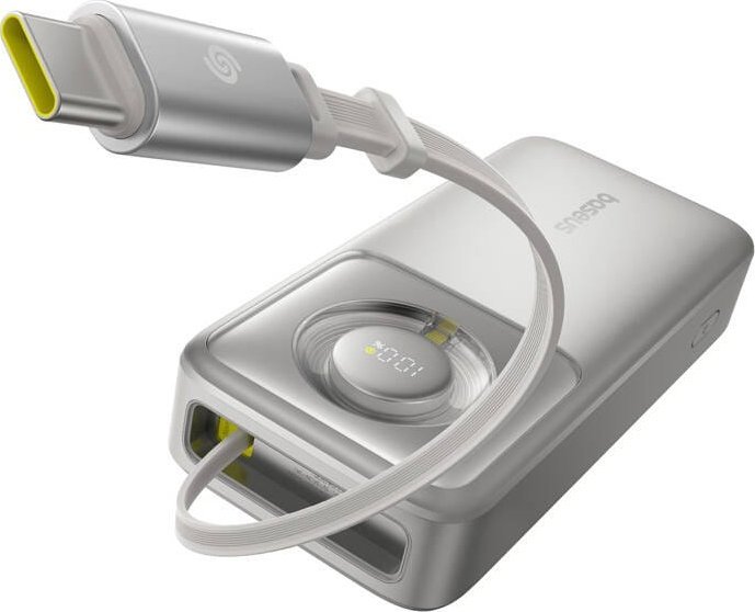 Karikues portativ Baseus OS Free2Pull, 20000mAh, 65W, gri