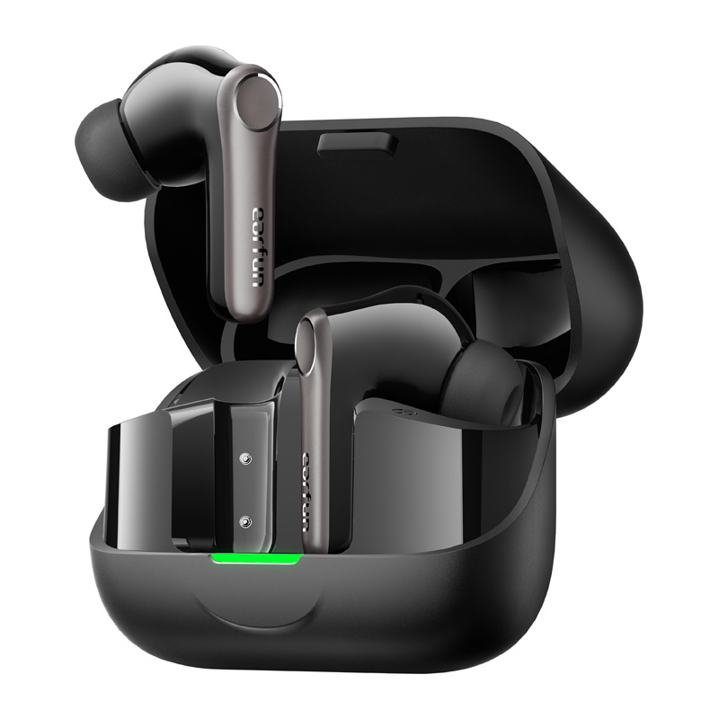 Kufje wireless EarFun Air Pro 4+, ANC, Hi-Res Audio, të zeza