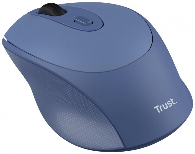 Maus wireless Trust Zaya, i rikarikueshëm, 1600 DPI, blu