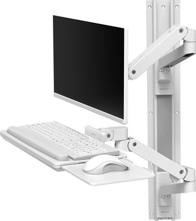 Mbajtëse muri për monitor Ergotron LX Pro Series 45-696-290, deri 34", e bardhë