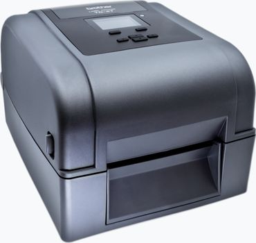 Printer etiketash Brother TD4650, termik, 203 dpi, i zi gri
