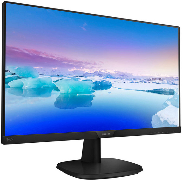 Monitor LED Philips 243V7QJABF - 23.8"(60cm), Full HD, e zezë
