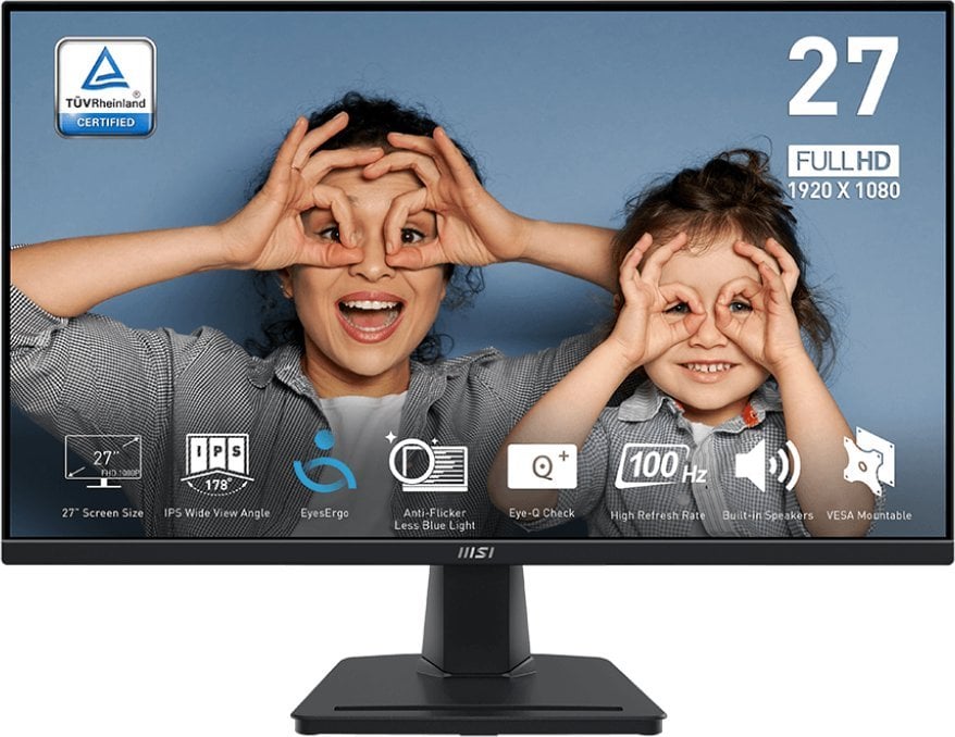 Monitor MSI PRO MP275, 27'', 1920 x 1080