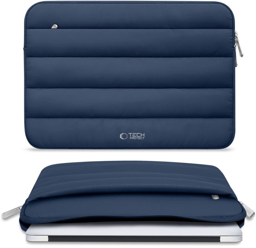 Футрола за лаптоп Tech-Protect Fluffy, 15-16\", сина