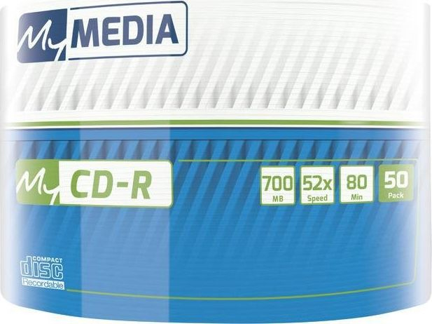 Disqe CD-R Verbatim My Media, 700MB, 52x, 50 copë