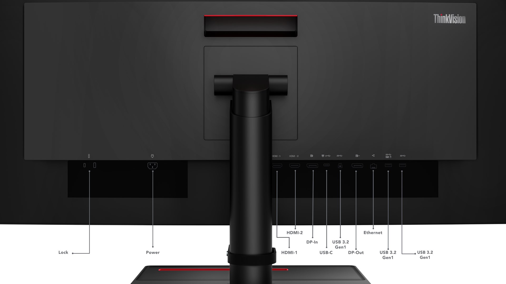 Monitor Lenovo ThinkVision P34w-20, 34.14”, WQHD, i zi