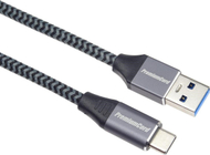 Kabllo USB PremiumCord ku31cs1, USB A në USB C, 1 m, e zezë gri