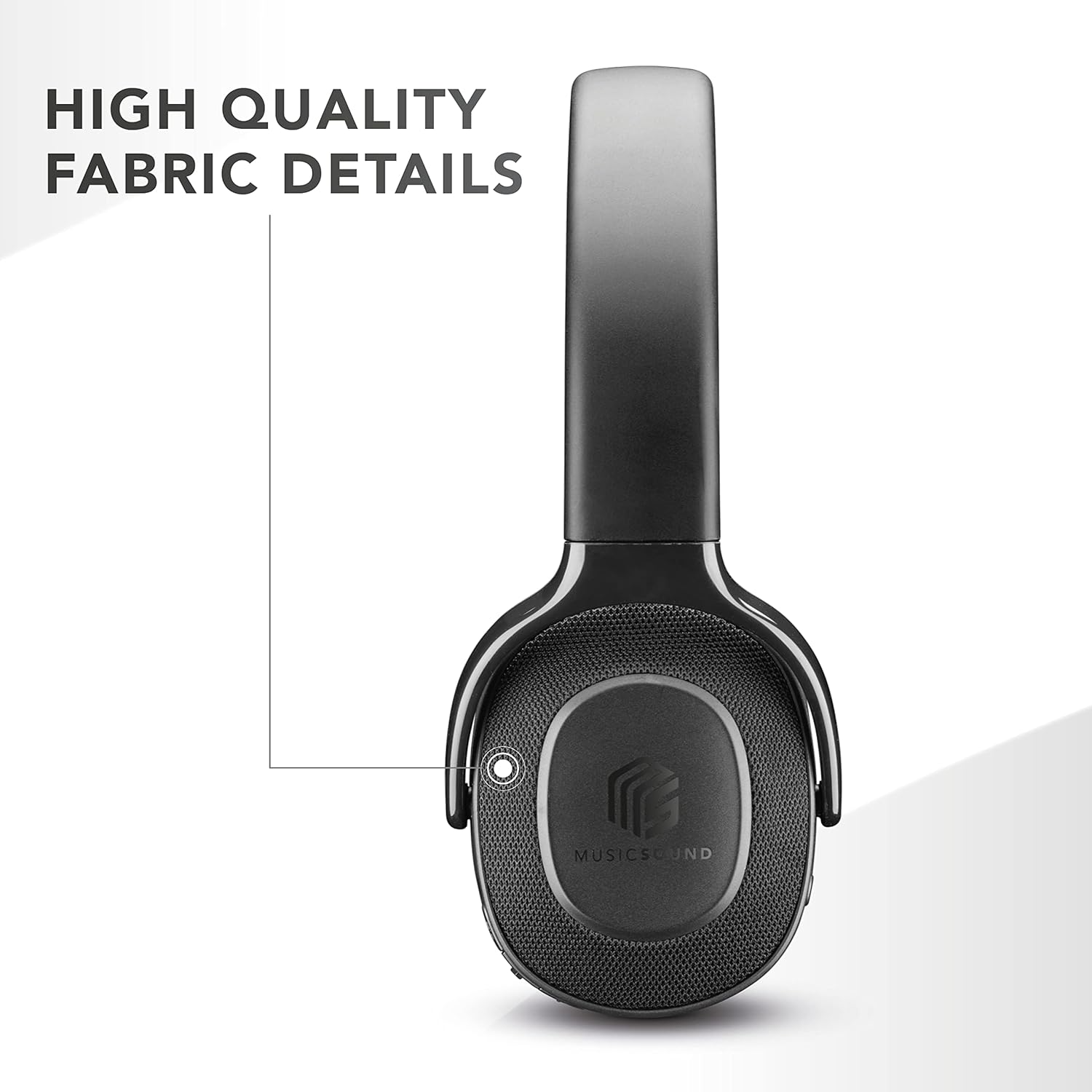 Kufje Cellularline Music Sound BTHEADBMSARKOSK Arkos Pump Bass, wireless, të zeza