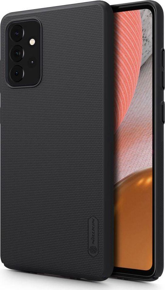 Mbështjellëse Etui Nillkin Frosted për Samsung Galaxy A72 5G / 4G, universale, e zezë