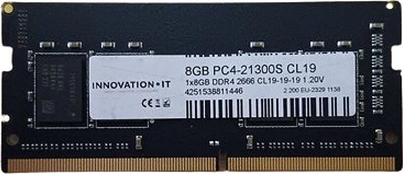 Memorie RAM për laptop Innovation IT, 8GB DDR4, 2666MHz, SO DIMM