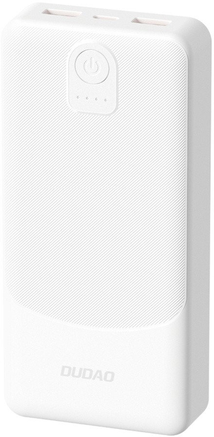 Powerbank Dudao K10, 10000mAh, 12W, i bardhë