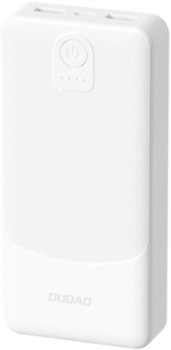 Powerbank Dudao K10, 10000mAh, 12W, i bardhë