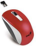 Maus Genius NX-7010, wireless, USB, i bardhë dhe i kuq