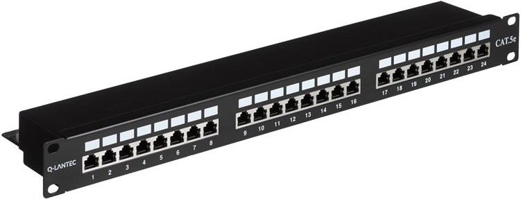 Patch panel Alantec PK-S5-1, 24 porta, Cat.5e STP, 1U 19", i zi