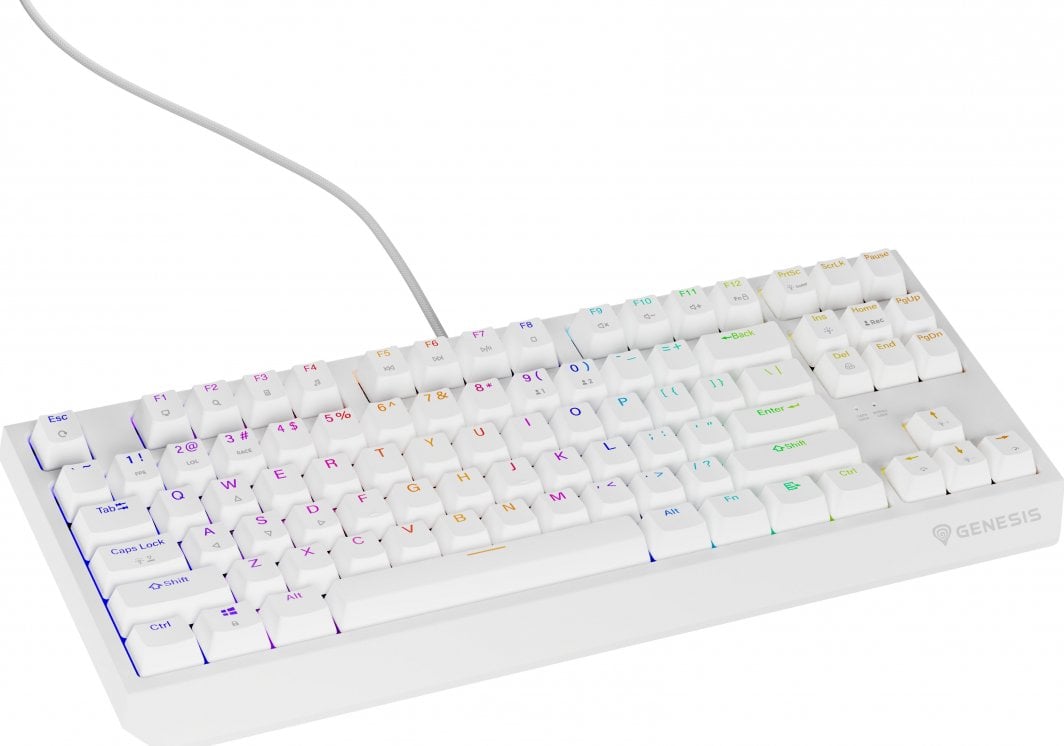 Tastierë Genesis Thor 230 TKL Outemu Brown, e bardhë