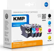 Set bojë printeri KMP B58VX, LC-3219VALDR kompatibil, paketë promo, shumëngjyrëshe
