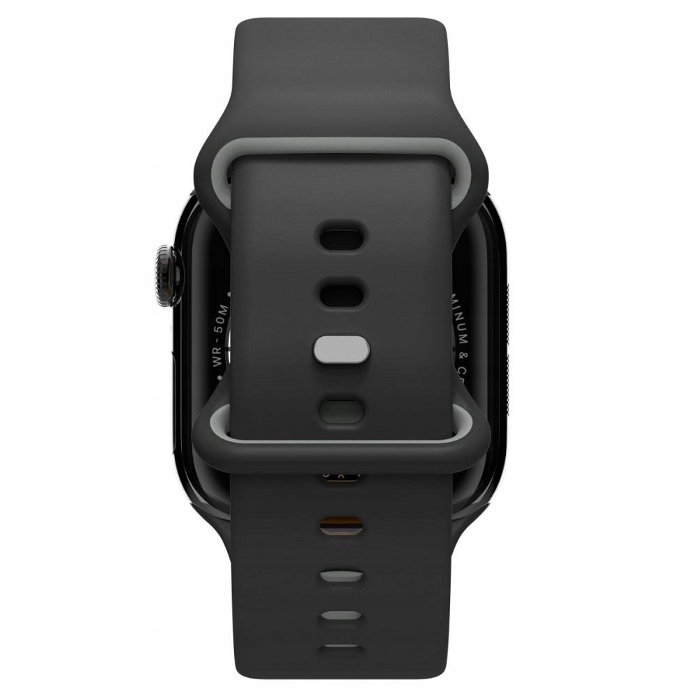 Rrip ore Spigen Nano Pop Band, për Apple Watch 40mm 41mm 42mm, Black Sesame i zi