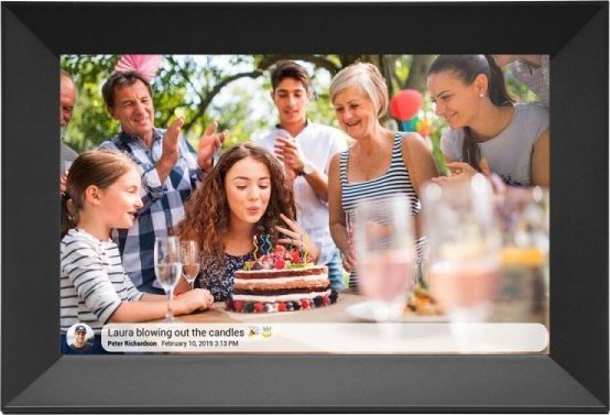 Kornizë dixhitale Denver PFF-1063, ekran 10.1", e zezë