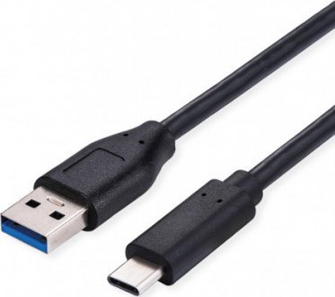Kabllo USB STANDARD 3.2 Gen 1 A në C, 0.5 m, i zi