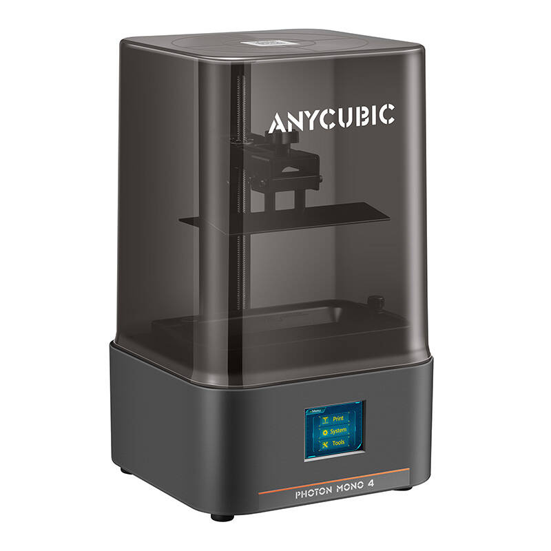 Printer 3D Anycubic Photon Mono 4 AE, ekran 7" 10K, rrëshirë UV, i zi