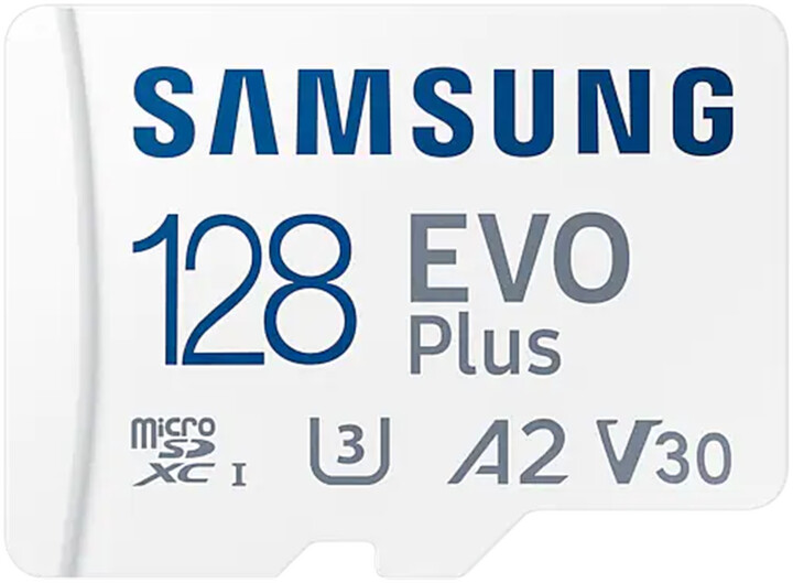 Kartë e memories Samsung EVO Plus SDXC 128GB UHS-I (Class 10) + përshtatës