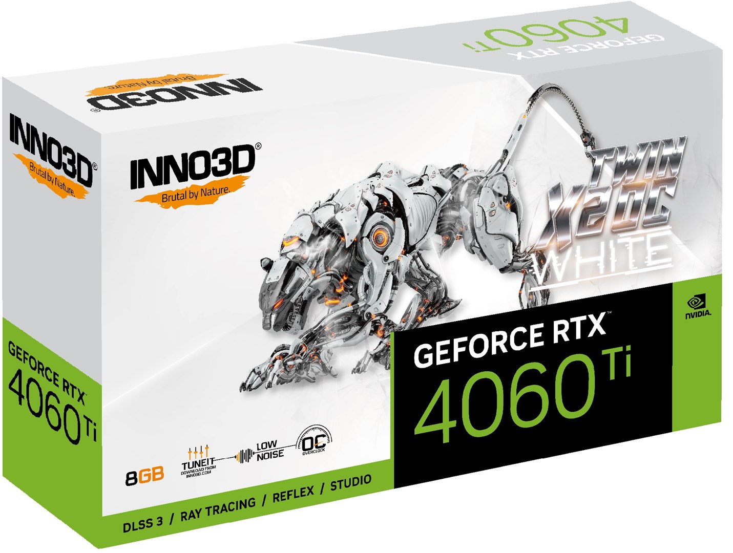 Kartë grafike Inno3D NVIDIA GeForce RTX 4060 Ti, OC, 8 GB GDDR6