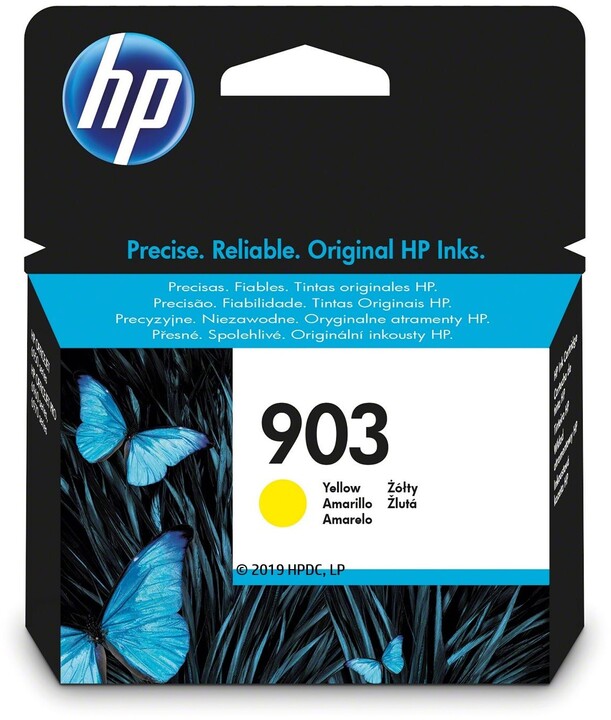 HP полнење боја T695AW, жолта