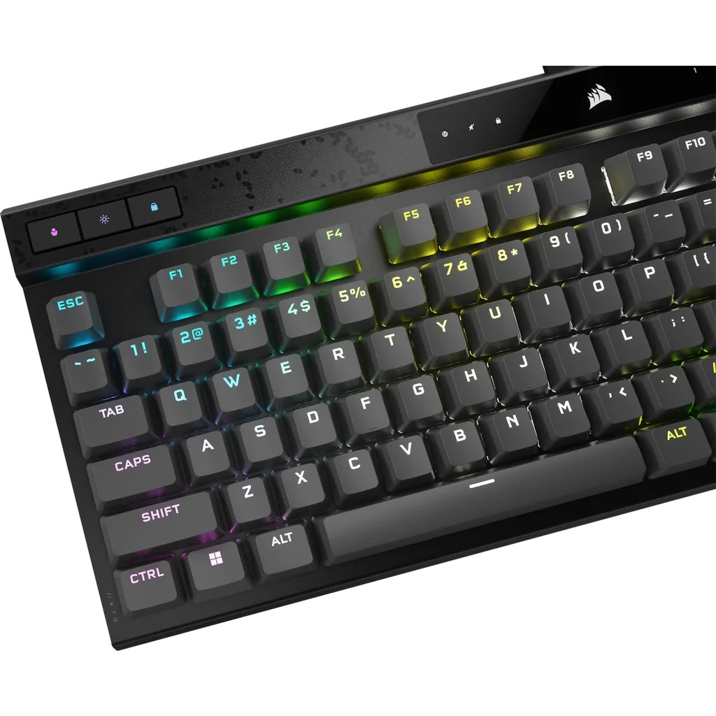 Tastierë Corsair K70 MAX, MGX, US Layout, e zezë