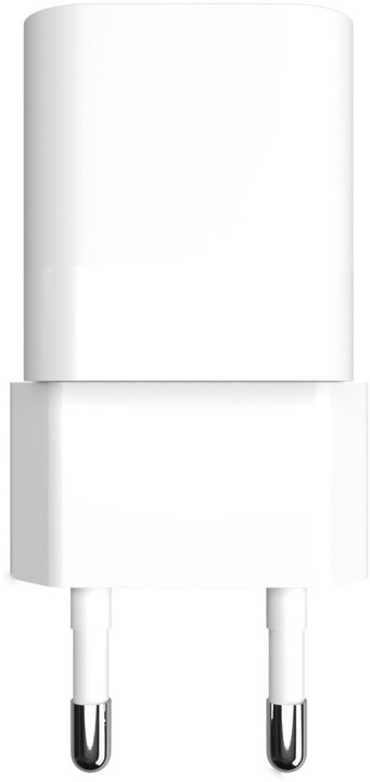 Karikues FIXED Mini me USB-C + USB-A, PD & QC 3.0, 20W, i bardhë