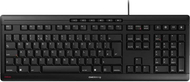 Tastierë Cherry Stream JK-8500GB-2, me kabllo, qetë, e zezë