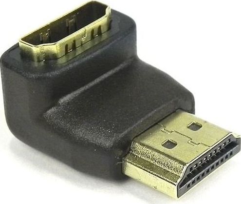 Përshtatës Qoltec HDMI AM / HDMI AF, i zi