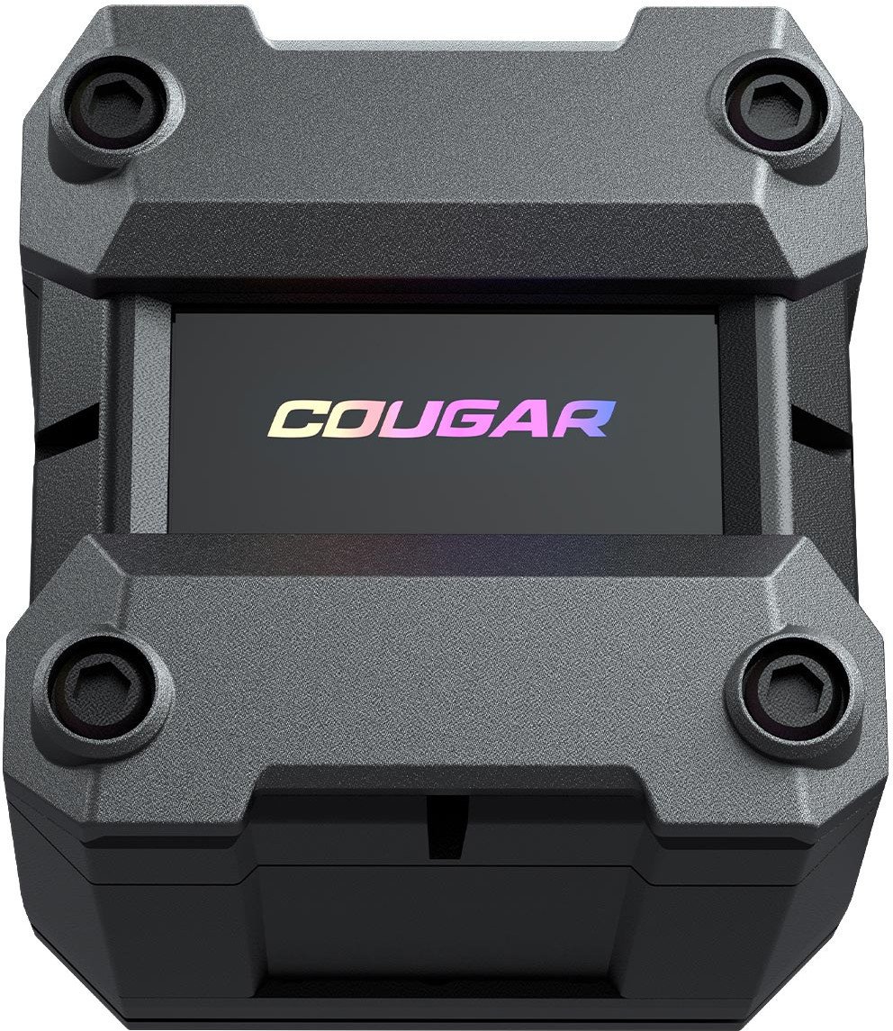 Ладилник за вода за CPU COUGAR Poseidon Ultra 240, радијатор 240mm, ARGB, црн
