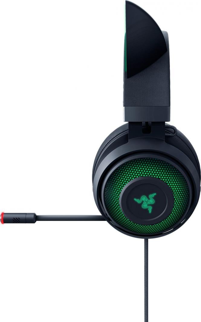 Kufje Razer Kraken Kitty Edition (RZ04 - 02980100 - R3M1), të zeza / të gjelbra