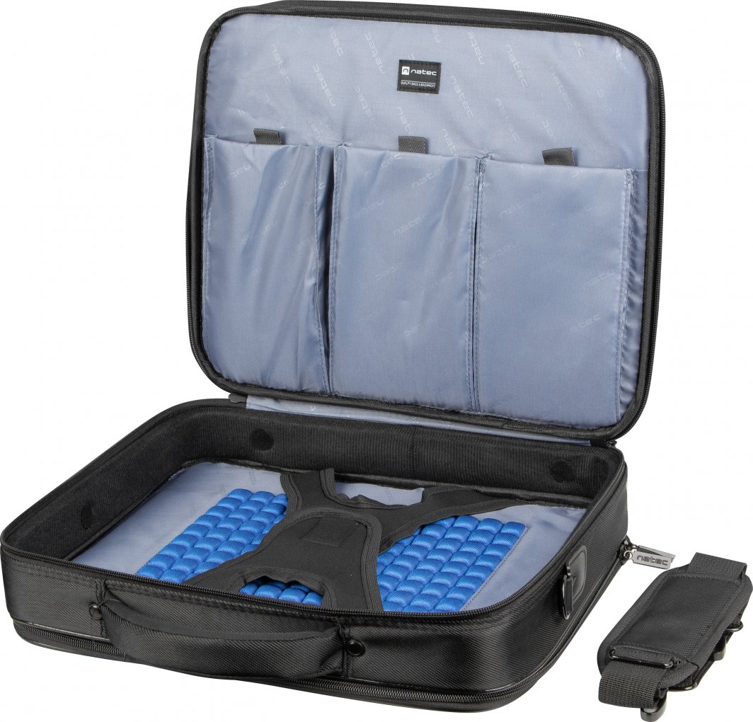 Çantë për laptop Natec Boxer NTO-0393, 17.3", e zezë
