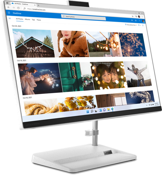 Kompjuter Lenovo IdeaCentre 3 24IAP7, 23.8", Intel Core i5, 16GB RAM, 512GB SSD, Intel UHD Graphics, i bardhë