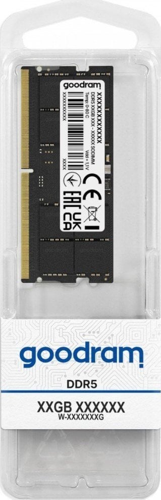 Memorie RAM SO-DIMM Goodram GR5600S564L46S/16G, 16GB, DDR5 5600MHz