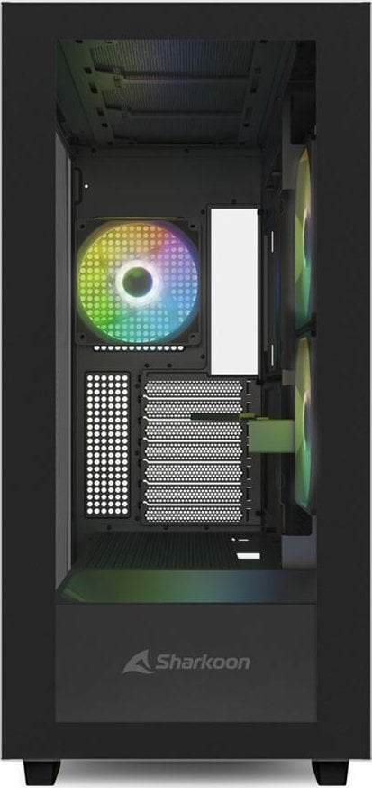 Kasë Sharkoon Rebel C60 ARGB, e zezë, Full Tower