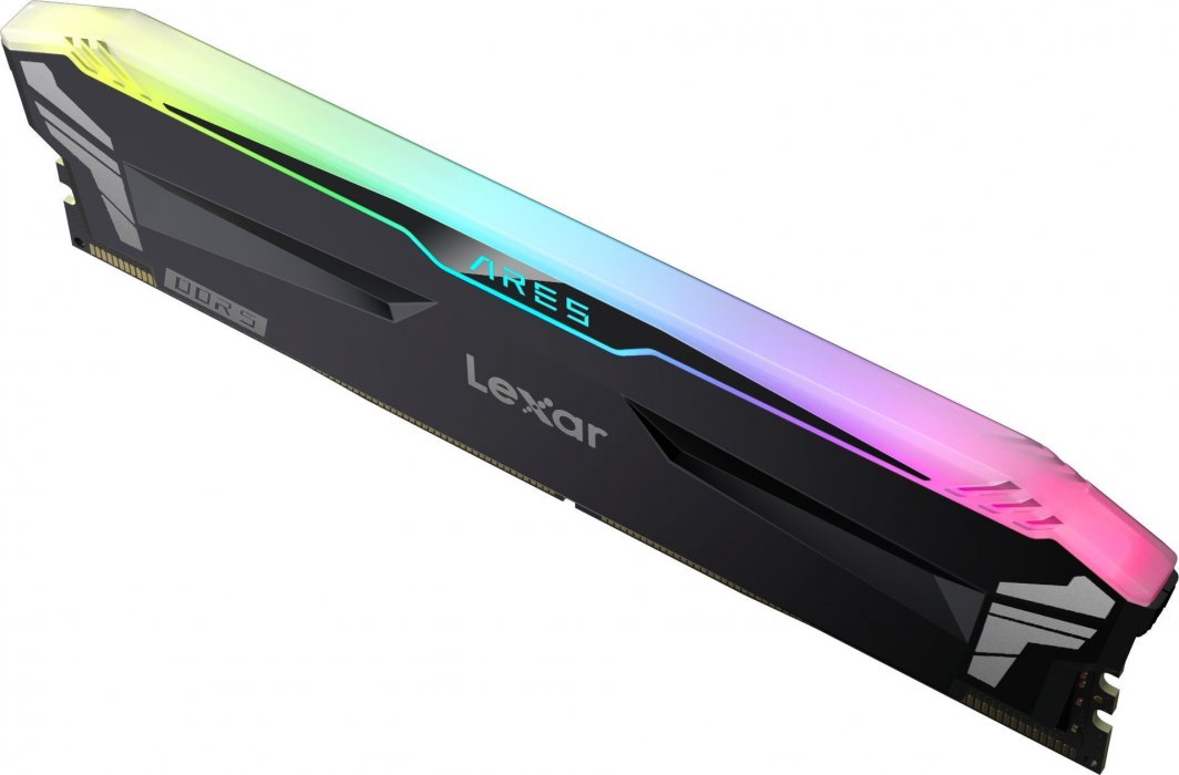 Memorie Lexar Ares RGB, DDR5, 32 GB, 6400 MHz, CL32, LD5EU016G-R6400GDLA