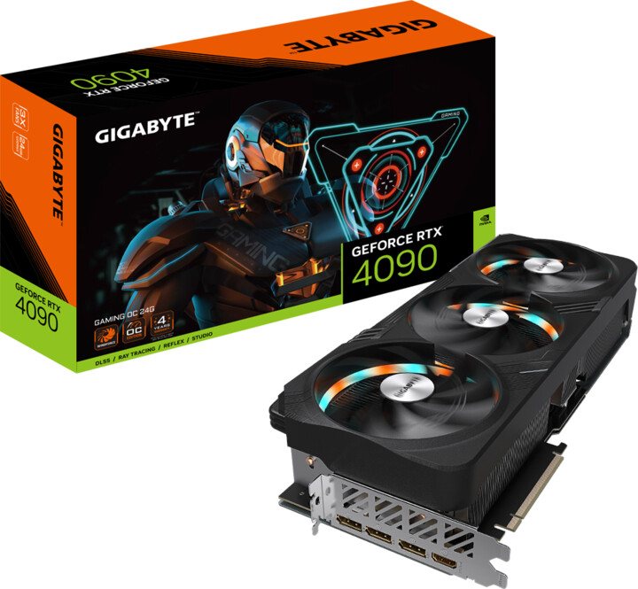 Kartelë grafike GIGABYTE GeForce RTX 4090 Gaming OC 24G, 24GB GDDR6X