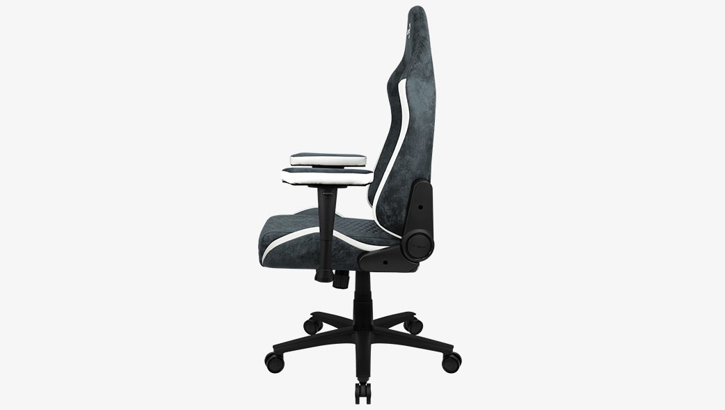 Karrige lojërash CROWN AeroSuede, 150 kg, e zezë