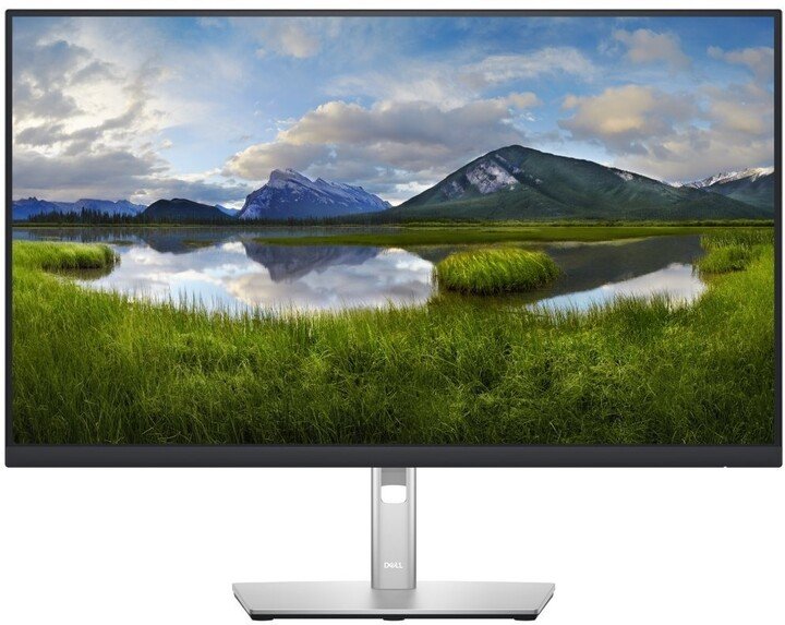 Monitor Dell Professional P2722H, 27" LED, Full HD, i zi/argjendtë