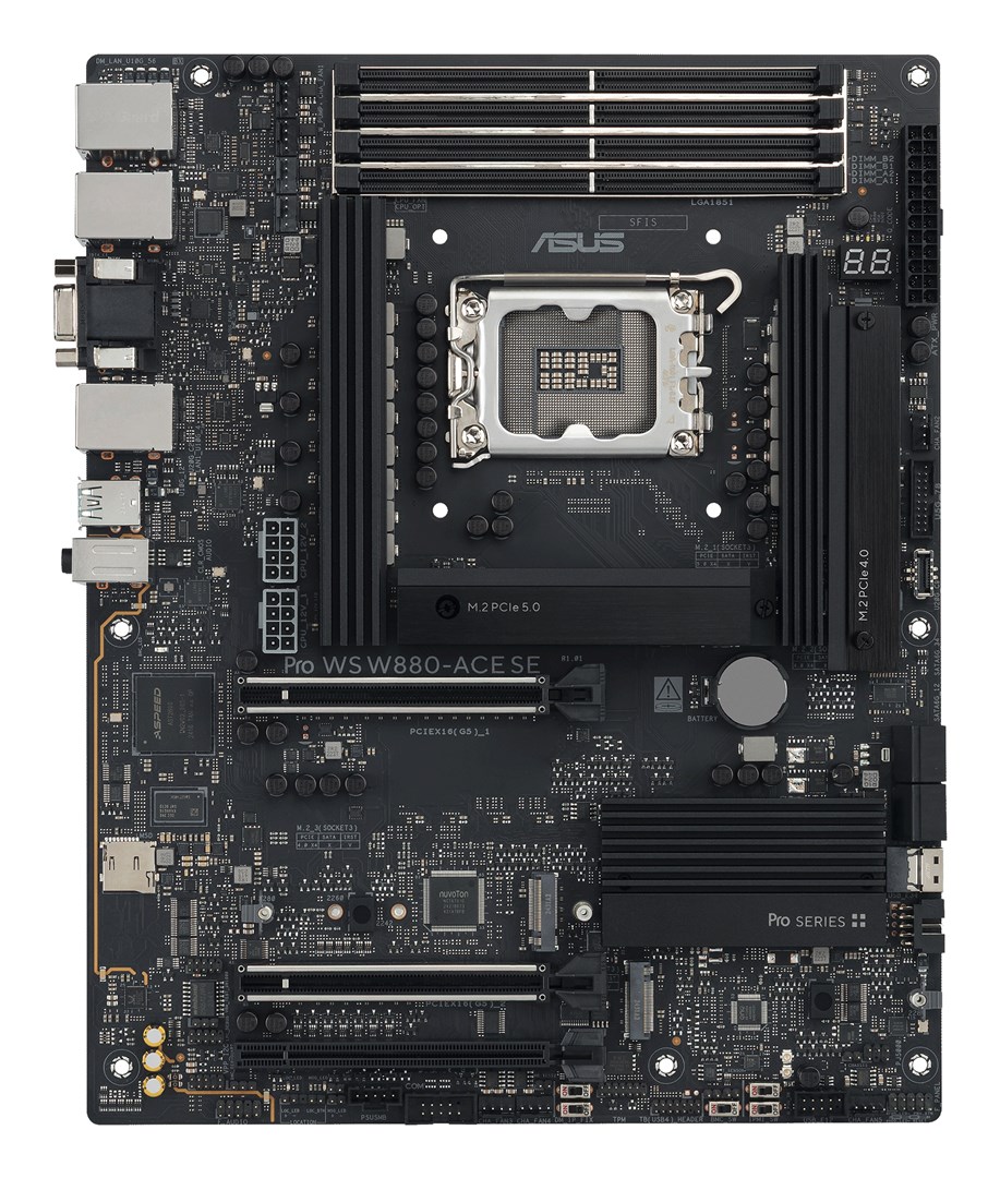 Pllakë amë ASUS PRO WS W880 ACE SE, Intel W880, ATX, e zezë