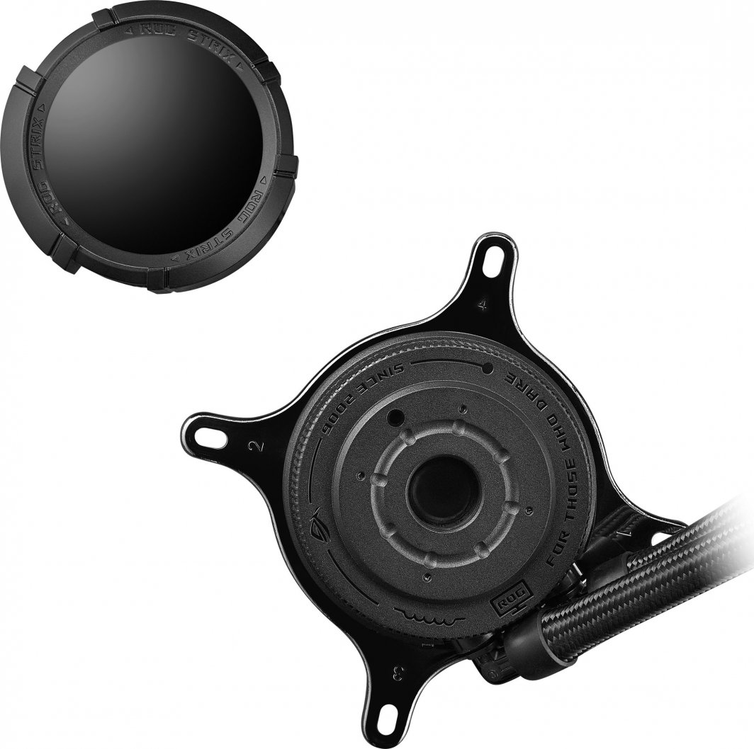 Ftohës Asus ROG Strix LC III 360 ARGB LCD (90RC00W1-M0UAY0), i zi