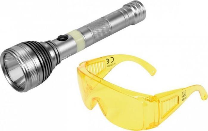 Elektrik dore UV YATO YT-08588, 3W, i rikarikueshëm, i zi