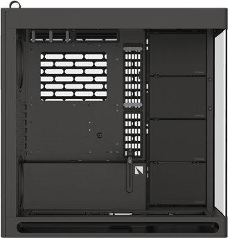 Kasi PC HAVN HS420, mid tower, xham i temperuar, e zezë