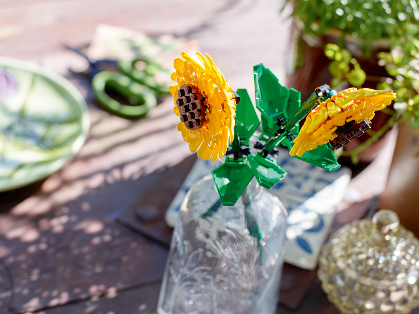 Lodra LEGO Exclusive Sunflowers 40524, 191 pjesë, set dekorativ, shumëngjyrëshe