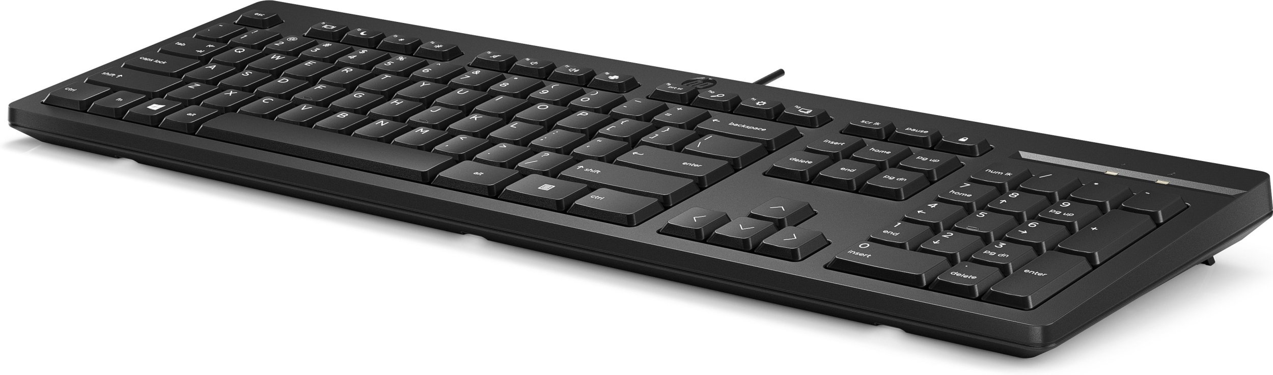 Tastierë HP 125, USB, layout italian, e zezë