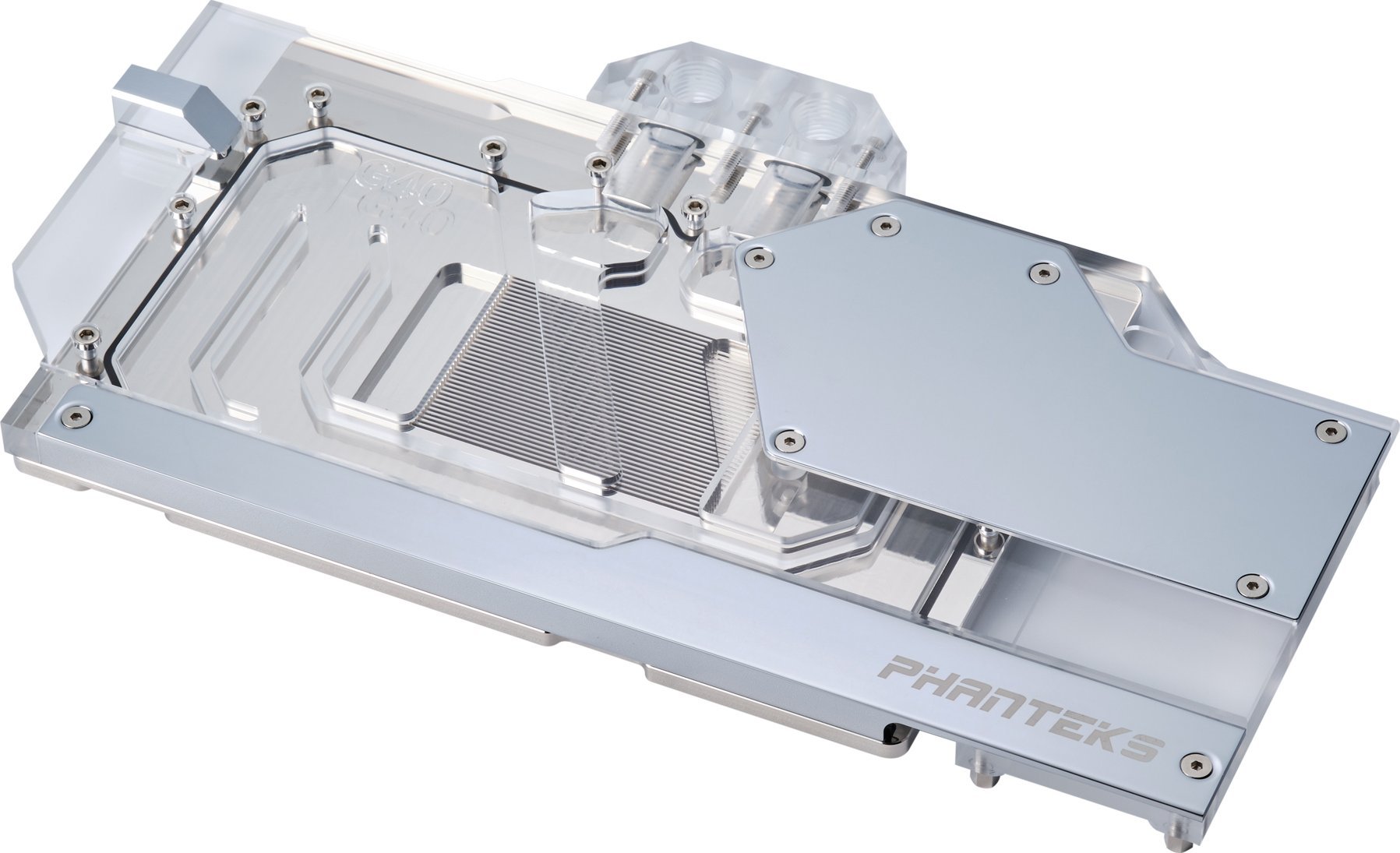 Bllok uji për grafikë Phanteks Glacier G40, me backplate, gri