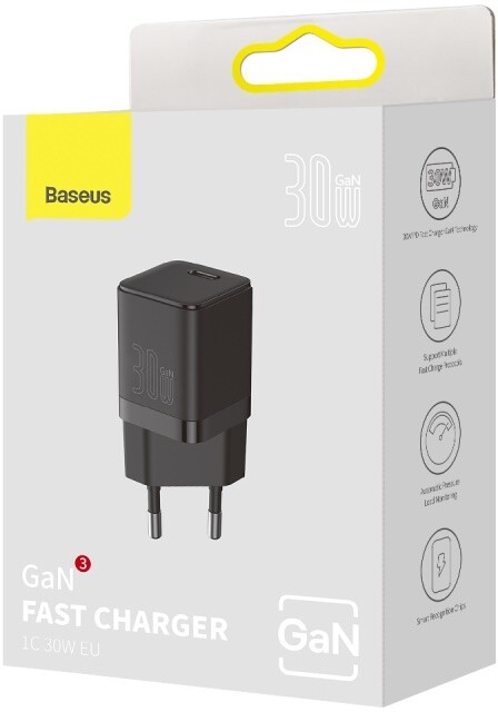 Karikues Baseus GaN3, 30W, i zi